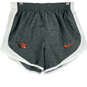 Women's Nike College Dri-FIT Shorts Oregon State Beaver Tempo Pattern Size XS